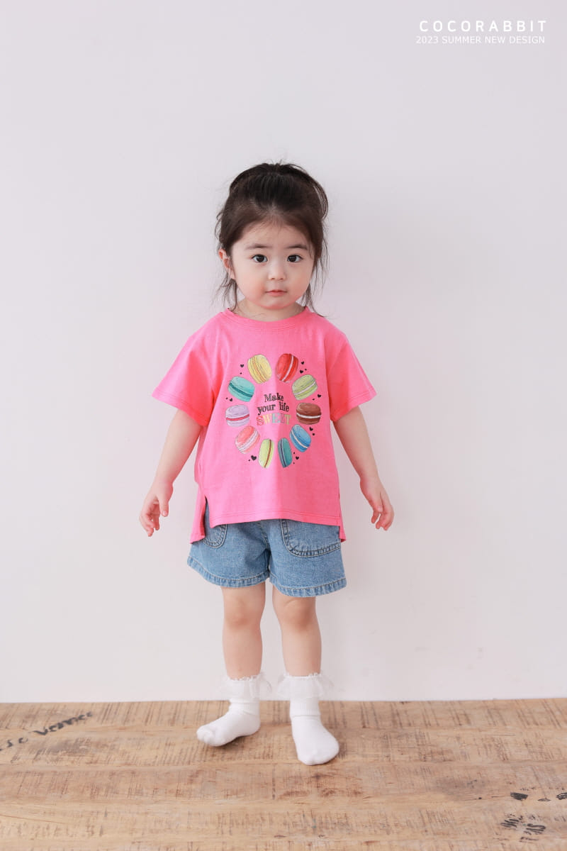 Coco Rabbit - Korean Children Fashion - #prettylittlegirls - Macaroon Tee