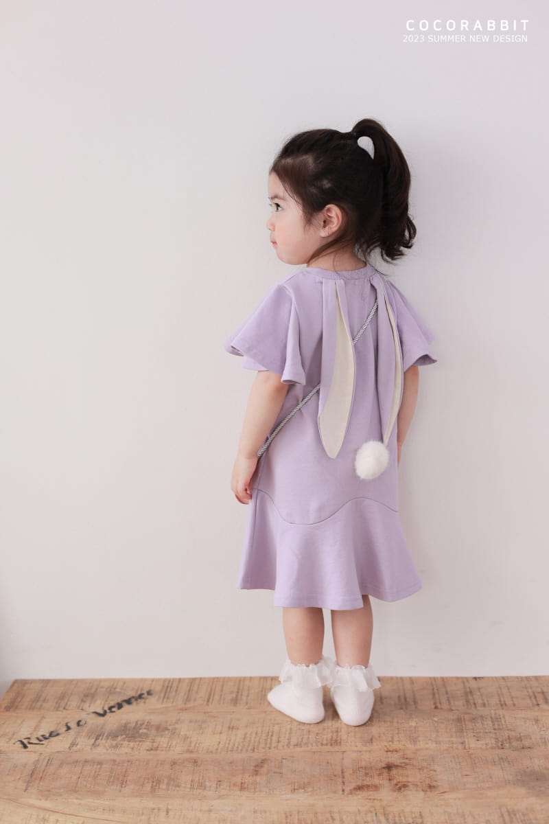 Coco Rabbit - Korean Children Fashion - #toddlerclothing - Rabbit Bell One-piece - 4