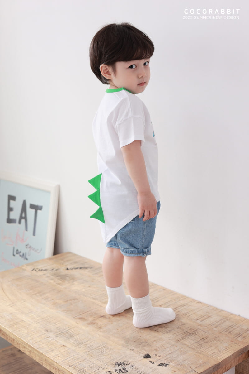 Coco Rabbit - Korean Children Fashion - #todddlerfashion - Dino Tee - 5