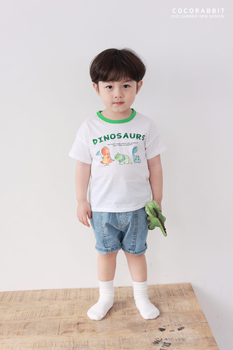 Coco Rabbit - Korean Children Fashion - #toddlerclothing - Dino Tee - 6