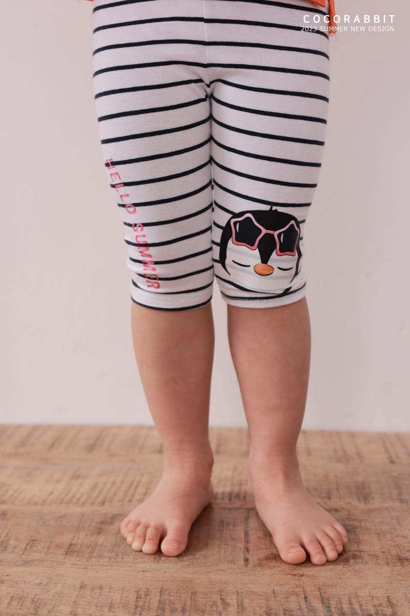 Coco Rabbit - Korean Children Fashion - #toddlerclothing - Penguin Leggings - 6