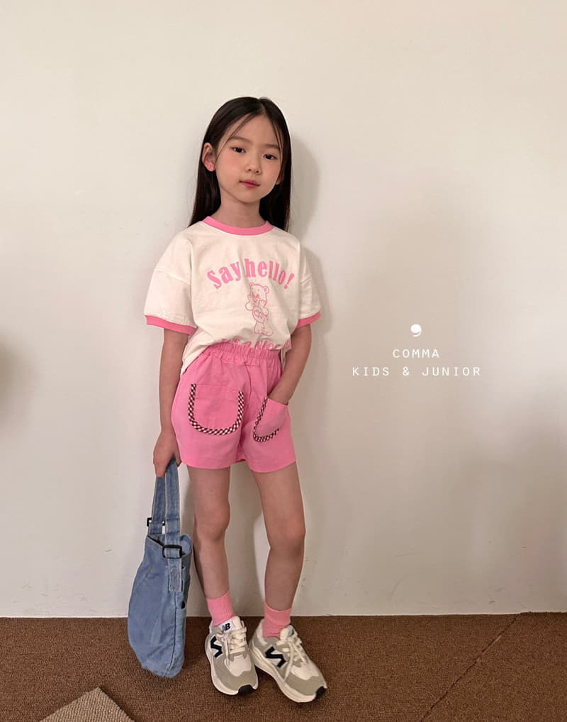 Comma - Korean Children Fashion - #childofig - Check Piping Pants - 11