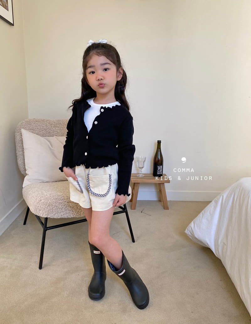 Comma - Korean Children Fashion - #fashionkids - Check Piping Pants