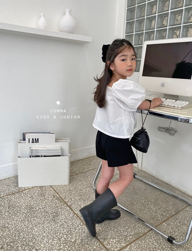 Comma - Korean Children Fashion - #kidsstore - Big Ribbon Blouse