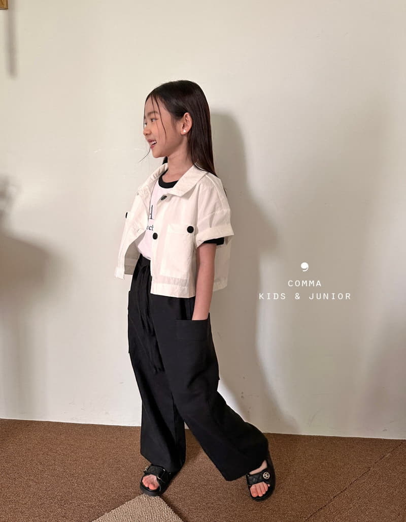 Comma - Korean Children Fashion - #magicofchildhood - Shirt Short Jacket