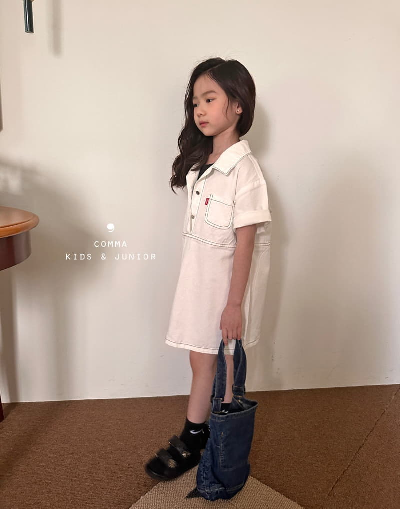 Comma - Korean Children Fashion - #minifashionista - Stitch One-piece - 5