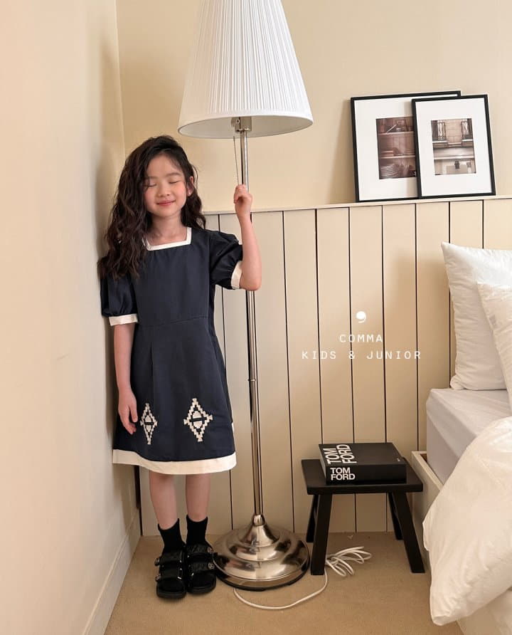 Comma - Korean Children Fashion - #prettylittlegirls - Color One-piece - 12