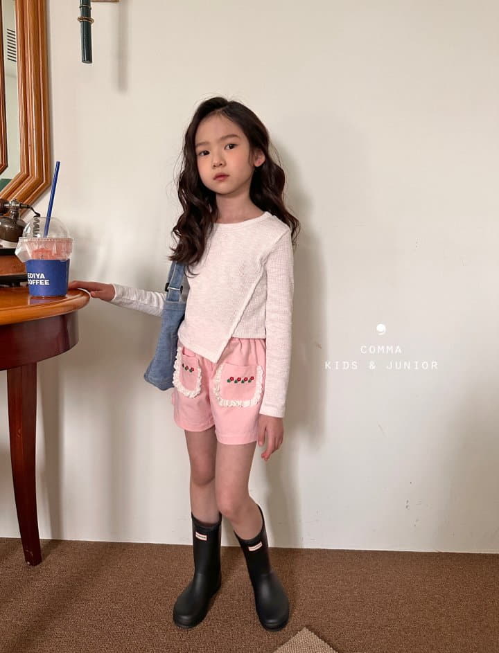 Comma - Korean Children Fashion - #prettylittlegirls - Unbal Tee - 6