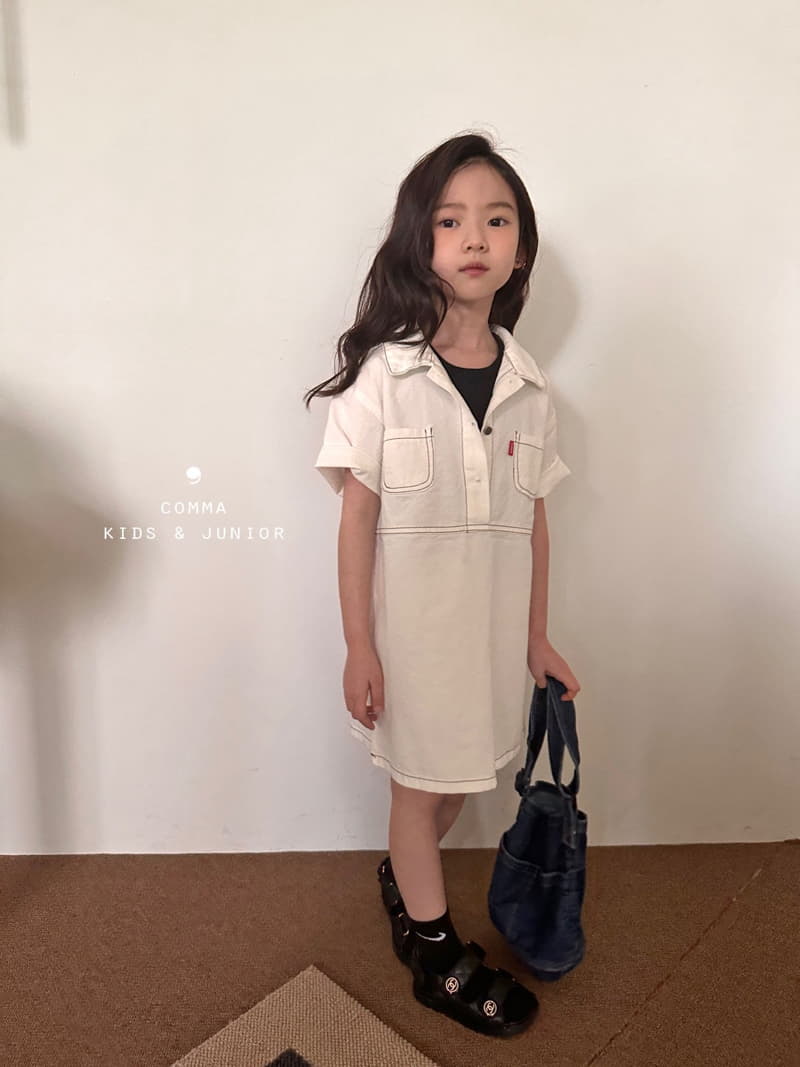 Comma - Korean Children Fashion - #prettylittlegirls - Stitch One-piece - 6
