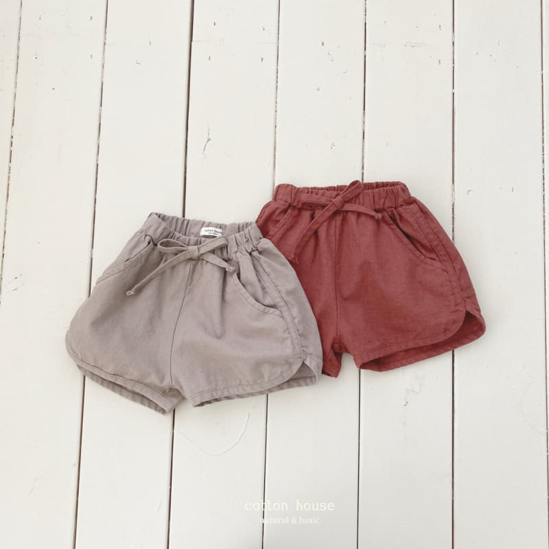 Cotton House - Korean Children Fashion - #discoveringself - Linen Shorts - 5