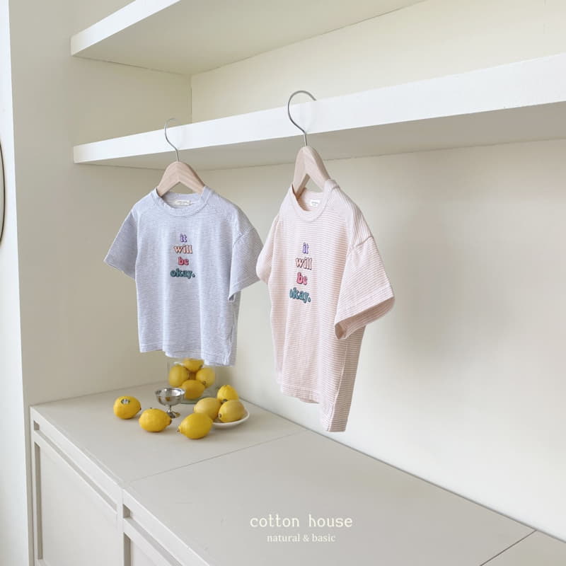 Cotton House - Korean Children Fashion - #kidsstore - OK Small Stripes Tee - 11