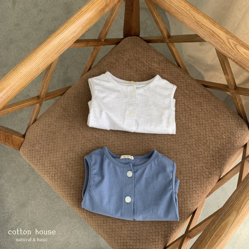 Cotton House - Korean Children Fashion - #kidsstore - Danjjack Sleeveless - 10