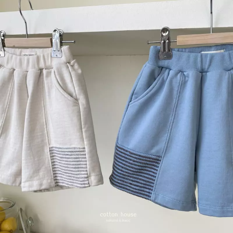 Cotton House - Korean Children Fashion - #minifashionista - Stripes Point Pants - 6