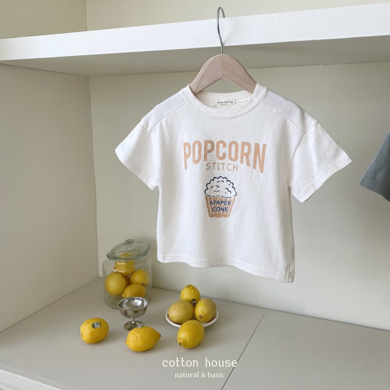 Cotton House - Korean Children Fashion - #prettylittlegirls - Pop Corn Tee - 3