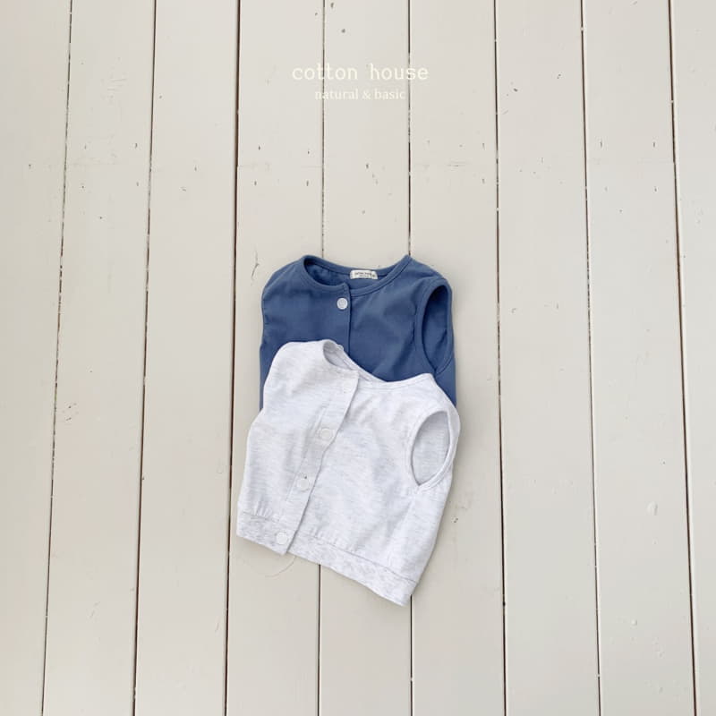 Cotton House - Korean Children Fashion - #toddlerclothing - Danjjack Sleeveless - 2