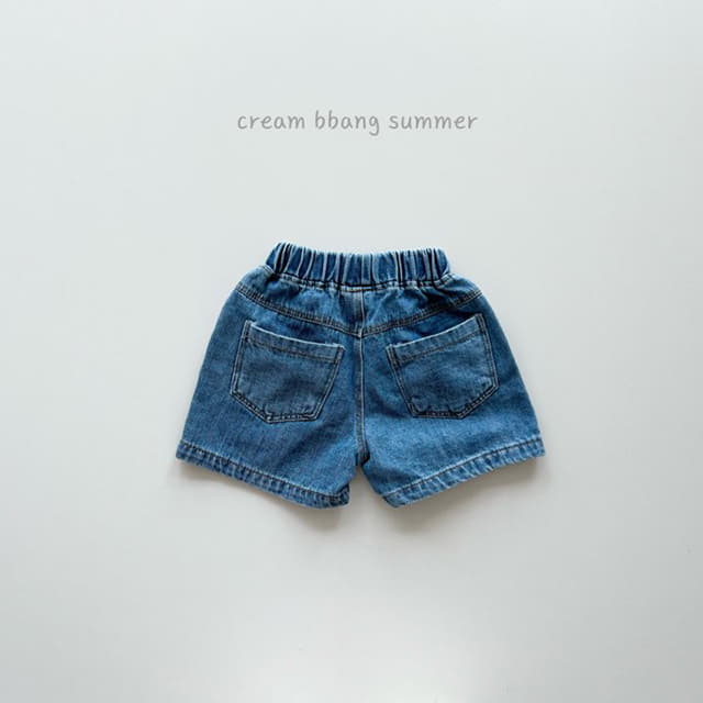 Cream Bbang - Korean Children Fashion - #discoveringself - Habana Denim Shorts