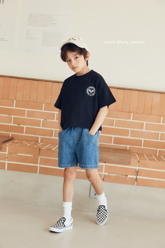 Cream Bbang - Korean Children Fashion - #kidsshorts - Habana Denim Shorts - 3