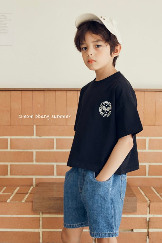 Cream Bbang - Korean Children Fashion - #kidsshorts - Habana Denim Shorts - 4