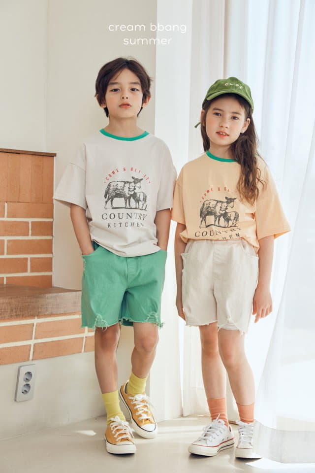 Cream Bbang - Korean Children Fashion - #stylishchildhood - Vintage Shorts - 12