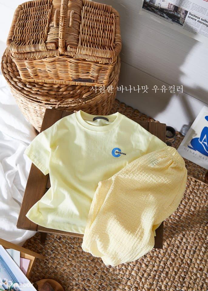 Creamcok - Korean Children Fashion - #kidzfashiontrend - Cream Cooling Top Bottom Set - 6