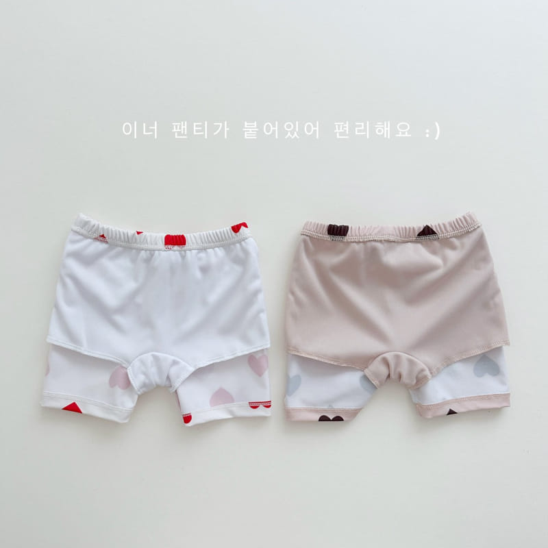 Daily Bebe - Korean Children Fashion - #kidsstore - Heart Rashguard - 5