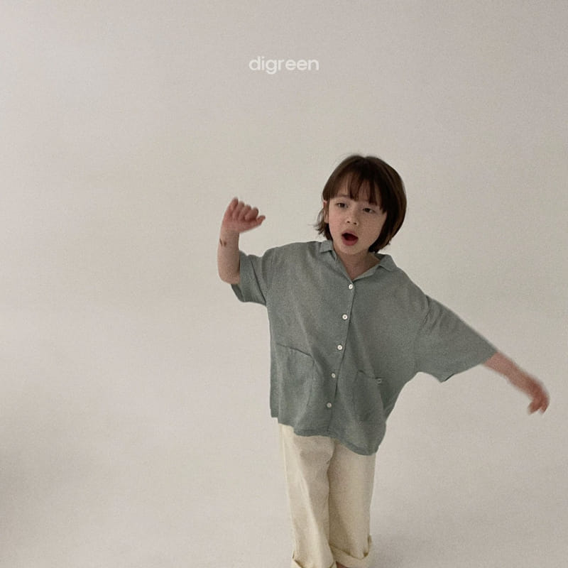 Digreen - Korean Children Fashion - #Kfashion4kids - Check Shirt