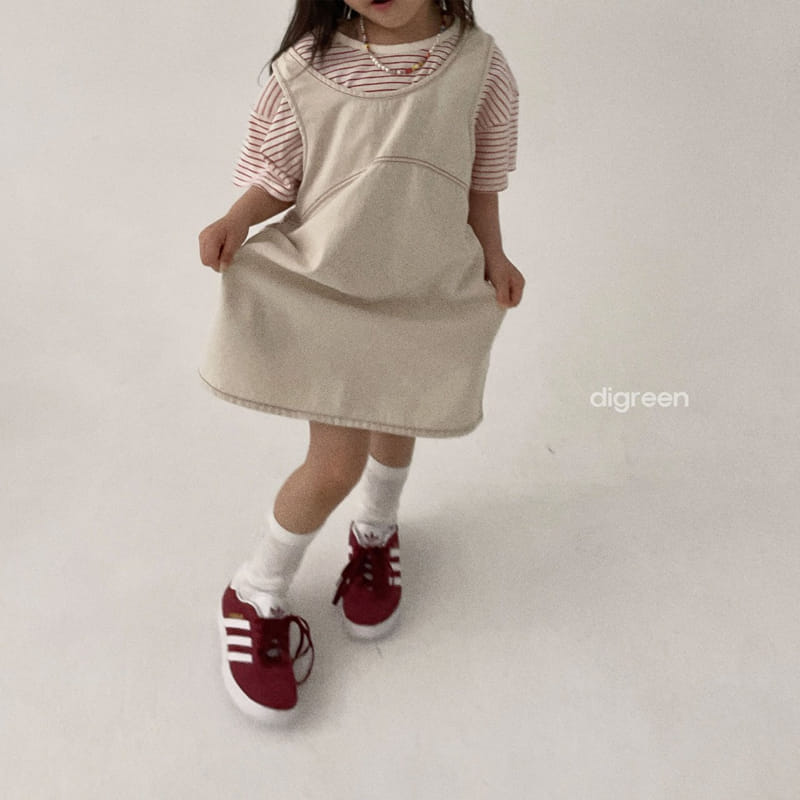 Digreen - Korean Children Fashion - #Kfashion4kids - Mini One-piece - 3