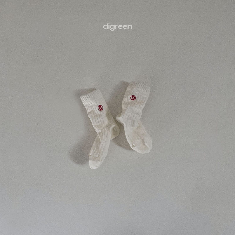 Digreen - Korean Children Fashion - #Kfashion4kids - Butter Socks - 6