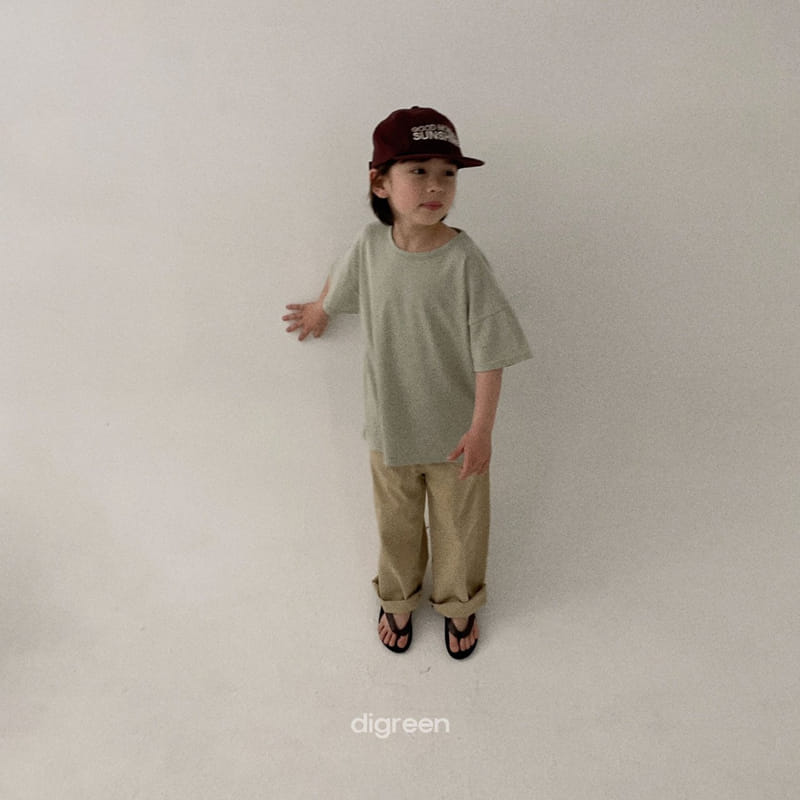 Digreen - Korean Children Fashion - #childofig - Basic Tee - 2