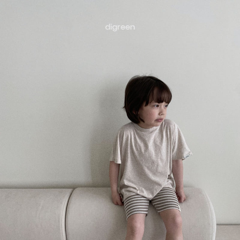 Digreen - Korean Children Fashion - #childofig - Natural Tee