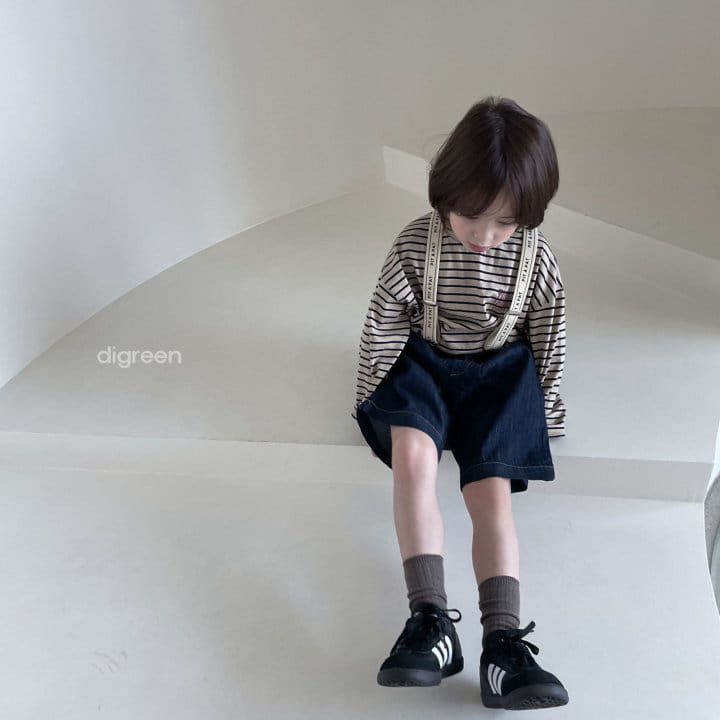 Digreen - Korean Children Fashion - #childofig - Line Suspendar - 10