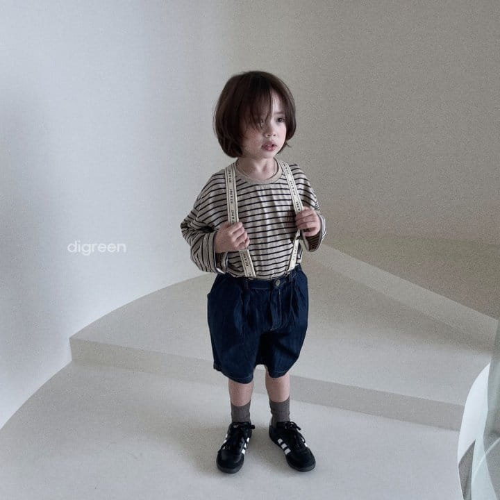 Digreen - Korean Children Fashion - #childofig - Line Suspendar - 11