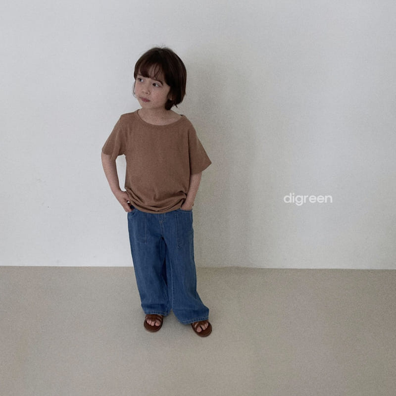 Digreen - Korean Children Fashion - #childrensboutique - Eyelet Tee - 7