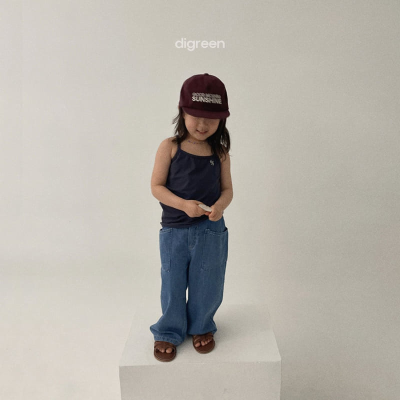 Digreen - Korean Children Fashion - #childrensboutique - Big Pocket Jeans - 3