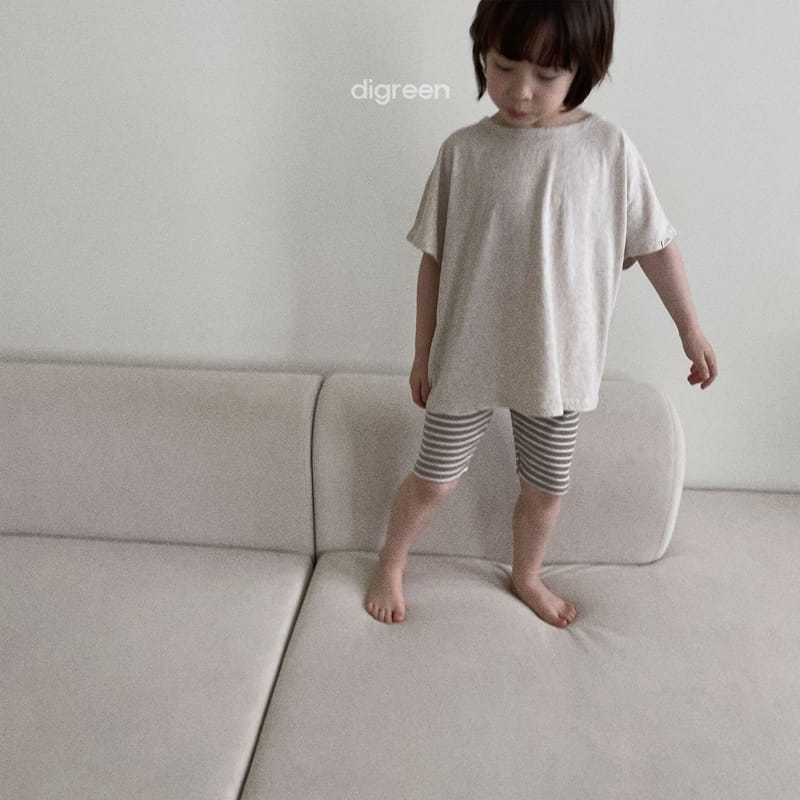 Digreen - Korean Children Fashion - #childrensboutique - Natural Tee - 2
