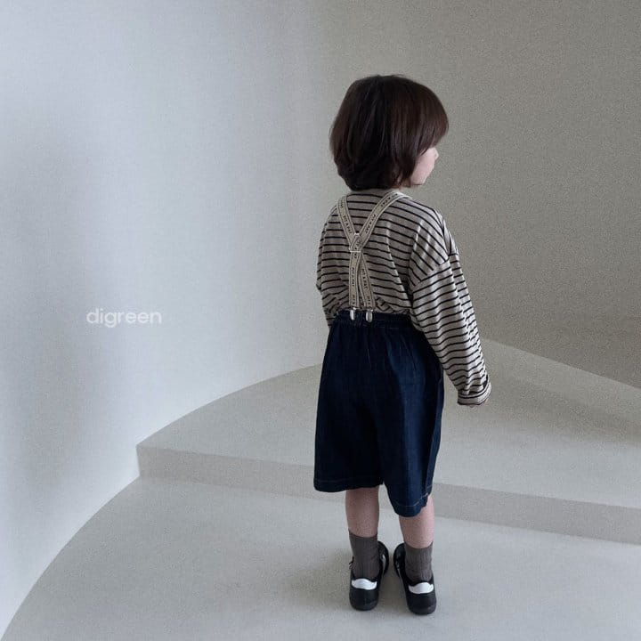 Digreen - Korean Children Fashion - #childrensboutique - Line Suspendar - 12