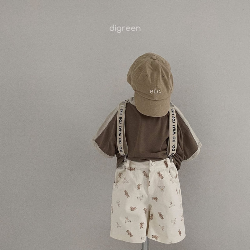 Digreen - Korean Children Fashion - #designkidswear - Lettering Suspendar - 9
