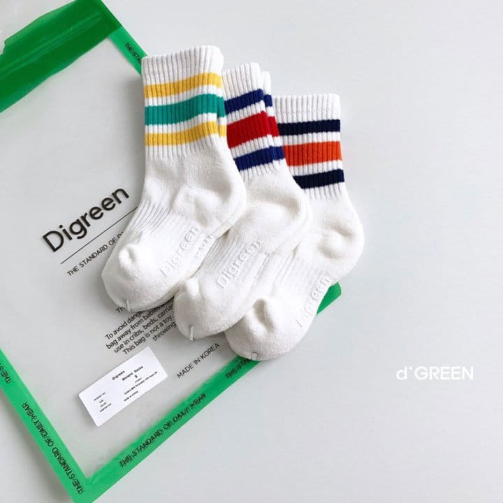 Digreen - Korean Children Fashion - #designkidswear - Monami Socks