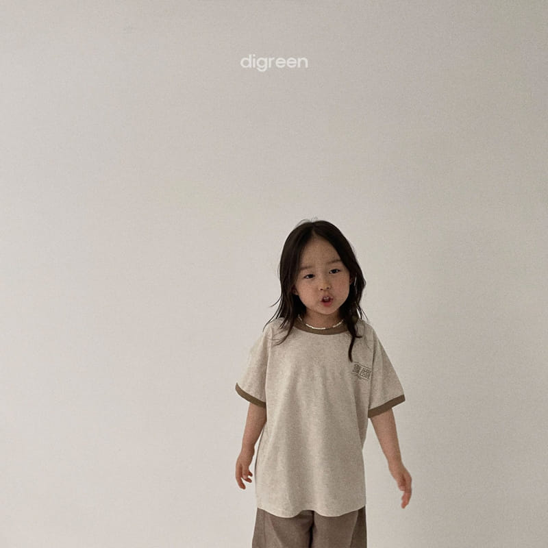 Digreen - Korean Children Fashion - #discoveringself - More Piping Tee - 9