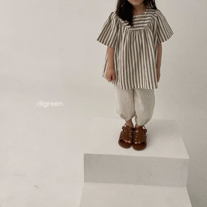 Digreen - Korean Children Fashion - #discoveringself - Lili Stripes Pants