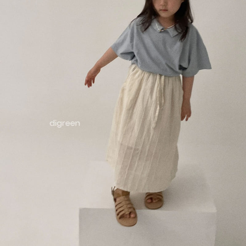 Digreen - Korean Children Fashion - #fashionkids - Creamy Skirt - 2