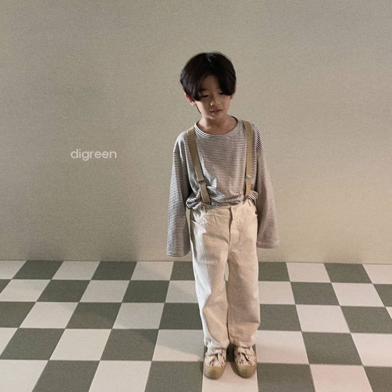 Digreen - Korean Children Fashion - #fashionkids - Natural Suspendar - 10