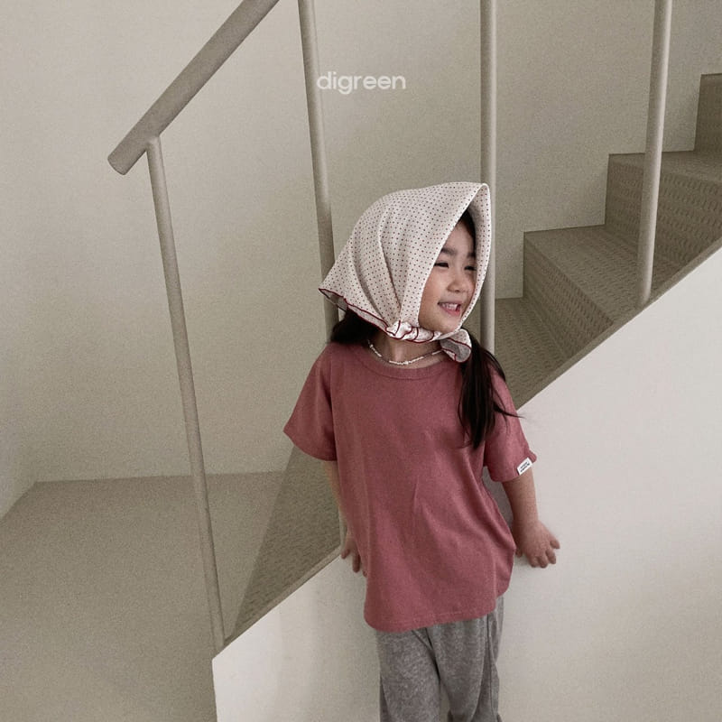 Digreen - Korean Children Fashion - #fashionkids - Natural Tee - 5