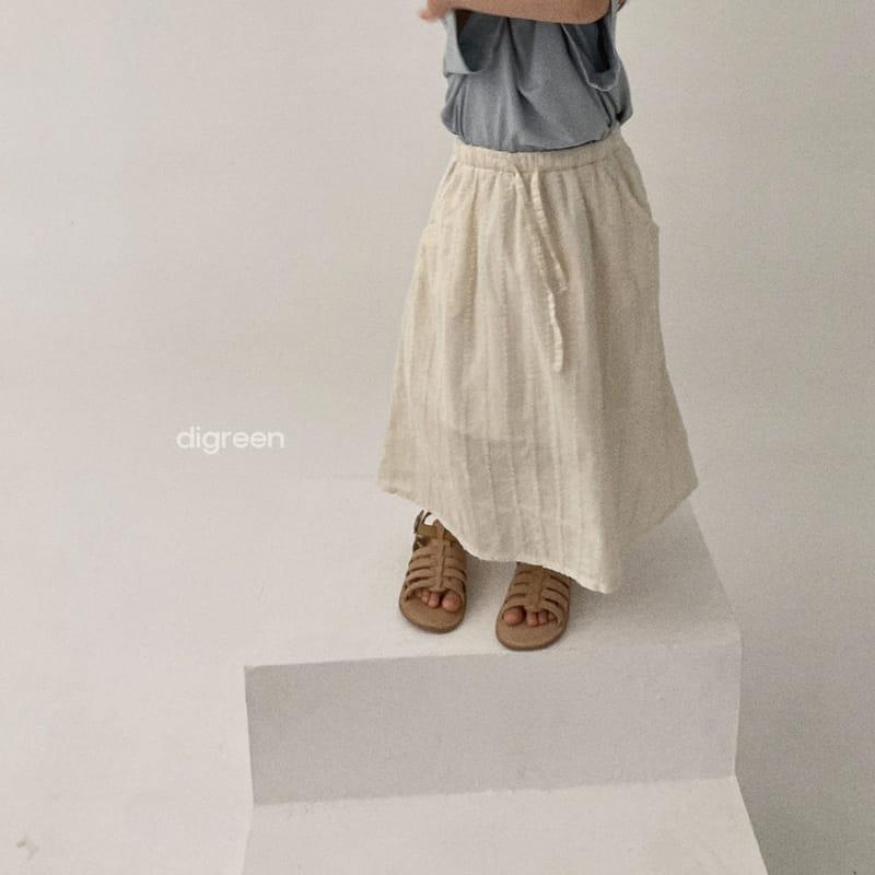 Digreen - Korean Children Fashion - #kidsshorts - Creamy Skirt - 3