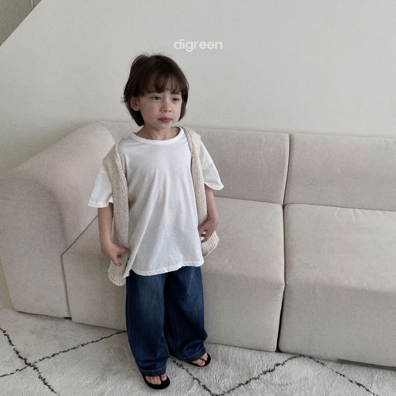 Digreen - Korean Children Fashion - #kidsshorts - Basic Tee - 7
