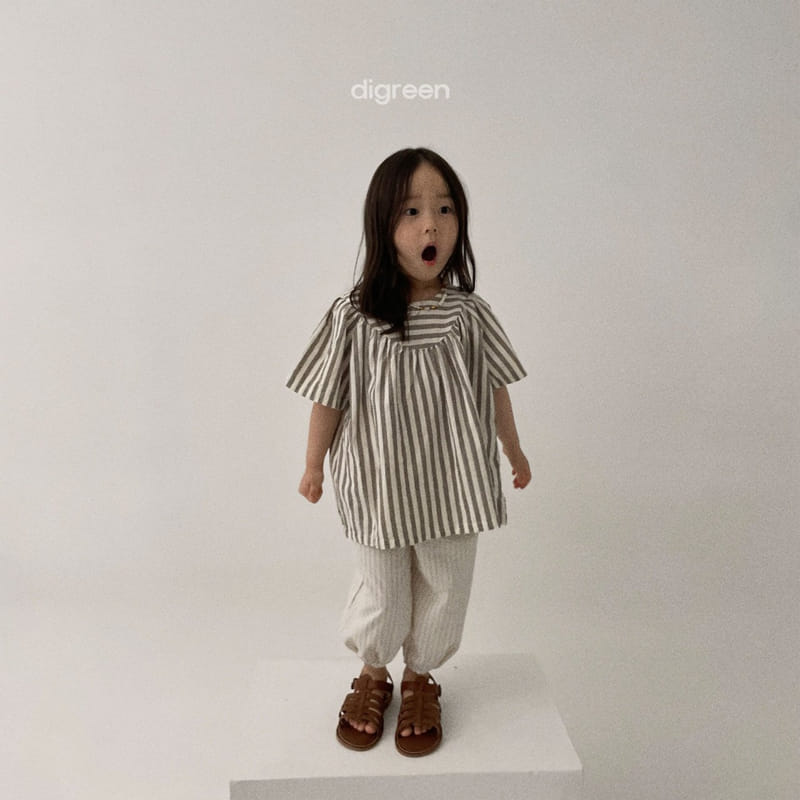Digreen - Korean Children Fashion - #kidsshorts - Lili Stripes Pants - 3