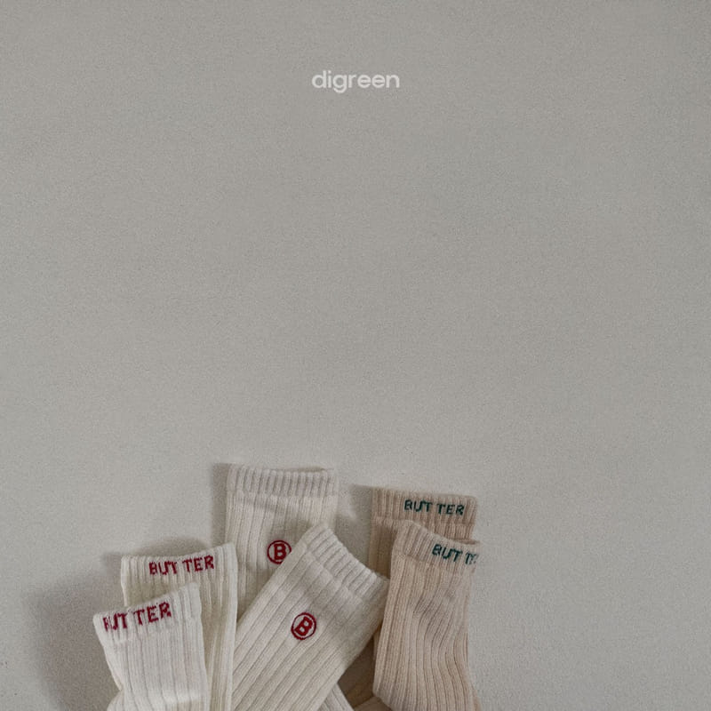 Digreen - Korean Children Fashion - #kidsshorts - Butter Socks - 3