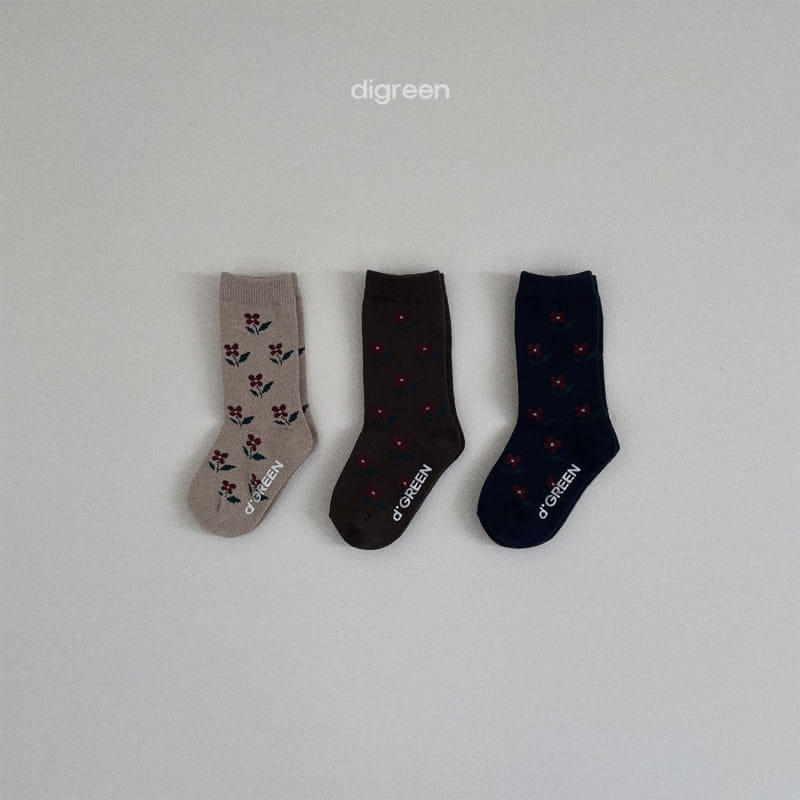 Digreen - Korean Children Fashion - #kidsshorts - Irem Socks - 2