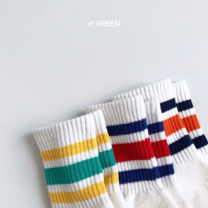 Digreen - Korean Children Fashion - #fashionkids - Monami Socks - 4