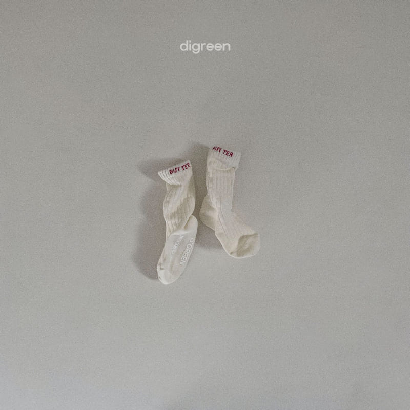 Digreen - Korean Children Fashion - #kidsshorts - Butter Socks - 4